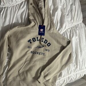 Champion Toledo Rockets Beige Hoodie